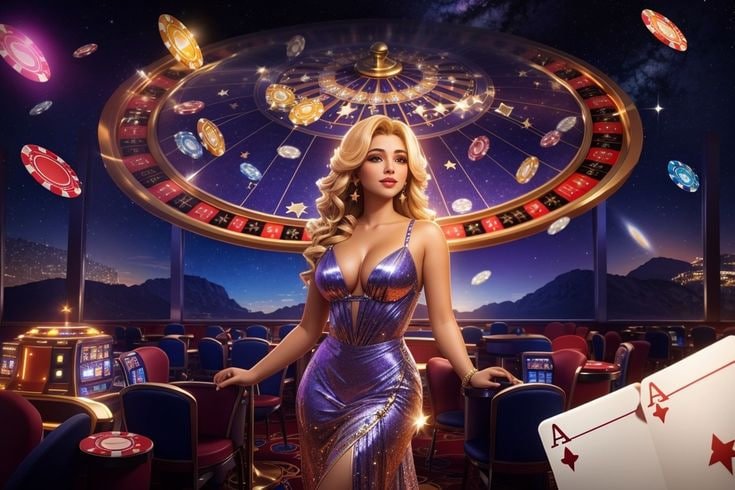 Tampilan Kasino dan Slot Online pada platform longfu88 yang modern dan responsif